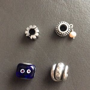 Pandora like charms sold separately.